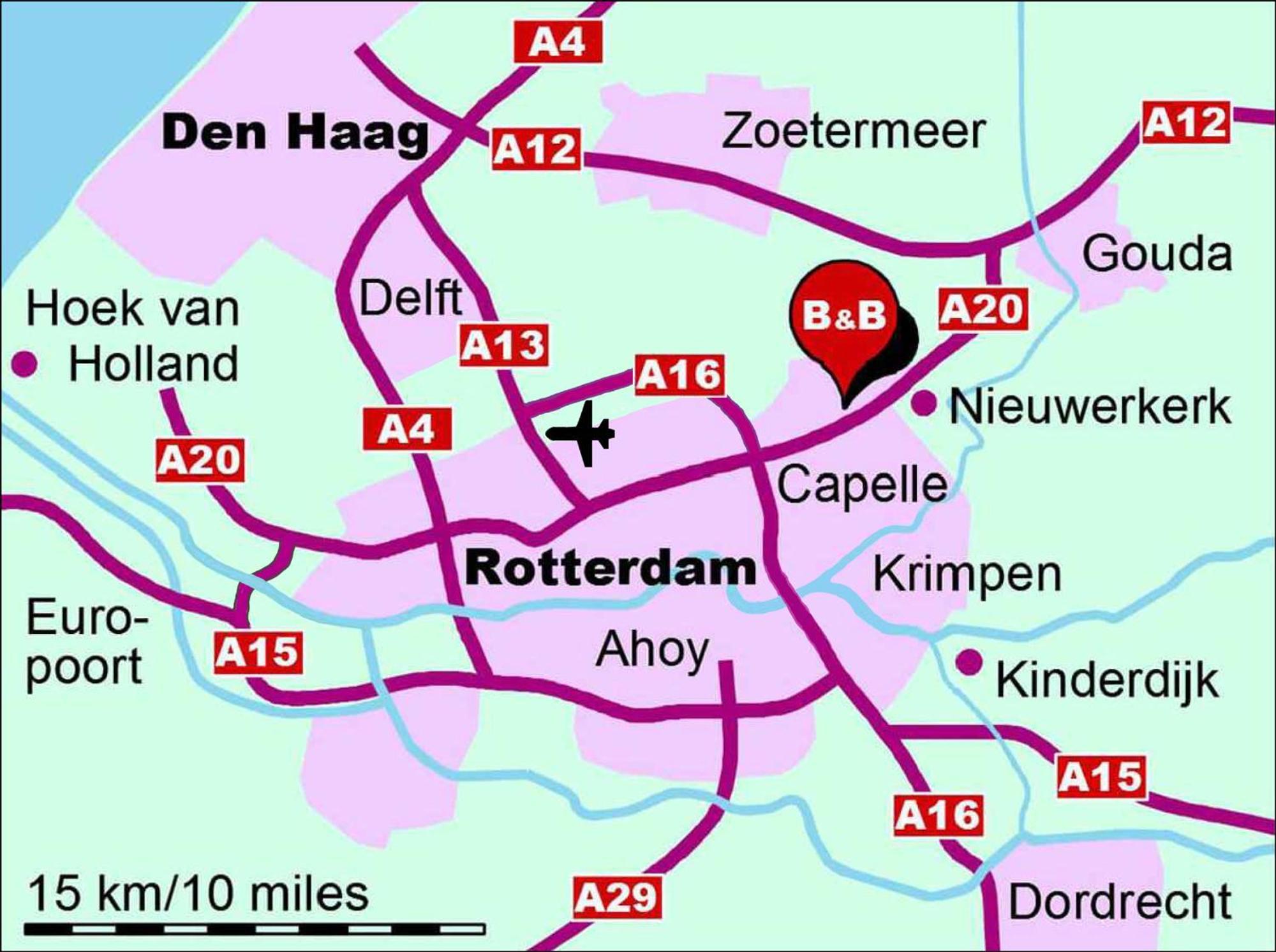 B&B Zevenkamp Rotterdam Extérieur photo